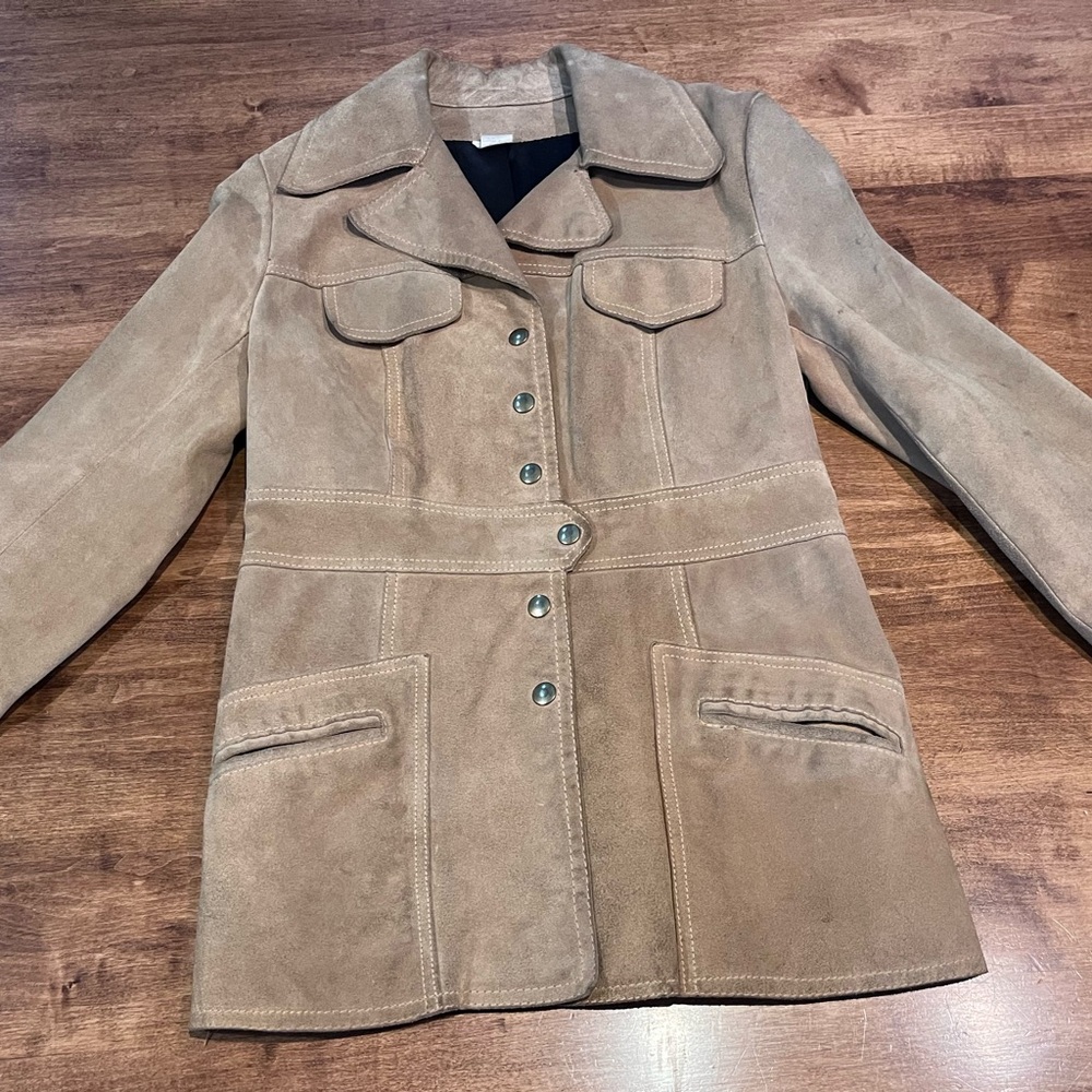Tan Suede Women's Jacket